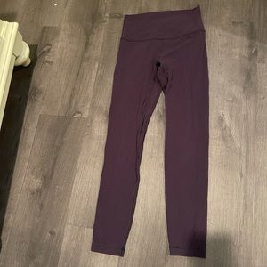 Lululemon deep purple align legging sz 4